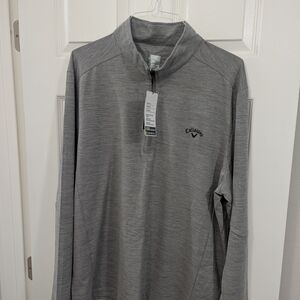 Callaway Heather Gray Performance Pullover